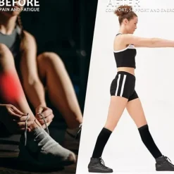 3 Pairs Compression Socks, 15-20mmHg Neuropathy Socks Bunion Socks Closed Toe Compression Stockings for Men Women，Suit for Running,Nurse,Travel,Cycling,Athletic