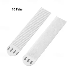 6/8/10 pairs Magic Tape Curtain Gap Fixing Bar for Securing Curtain Gaps, Light-blocking on Both Ends, Curtain Edge Fixator, Preventing Light Leakage from Sides Adjacent to Walls