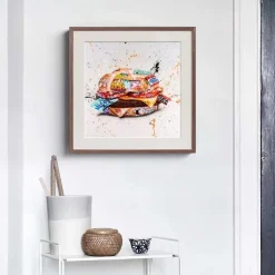 1 Panel Cola Burger Prints Posters Creative Graffiti Street Wall Art Wall Hanging Gift Home Decoration Rolled Canvas No Frame Unframed Unstretched