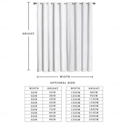 2 Panels Blackout Curtains Skull Printed Thermal Insulated Curtains for Bedroom Living Room Geometric Grommet Window Drapes Curtain Drapes