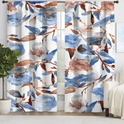 2 Panels Curtain Drapes Blackout Curtain For Living Room Bedroom Kitchen Window Treatments Thermal Insulated Room Darkening