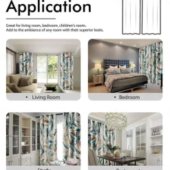 2 Panels Marble Pattern Curtain Drapes 100% Blackout Curtain For Living Room Bedroom Kitchen Window Treatments Thermal Insulated Room Darkening