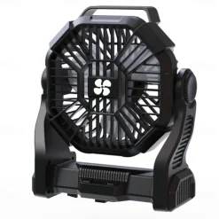 1 Pc Portable Outdoor Camping Light, Outdoor Fan, Emergency Power Bank, Usb Charging Fan, Long Battery Life, Three Levels Of Dimming, Four Levels Of Wind Speed
