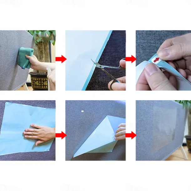 4 Pcs 14*48cm Couch Cat Scratch Guards Mat Scraper Cat Tree Scratching Claw Post Protector Sofa For Cats Scratcher Paw Pads Pet Furniture