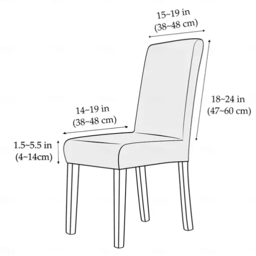 2 Pcs Dining Chair Cover Burgundy Velvet Stretch Chair Seat Slipcover Spandex with Elastic Bottom Protector for Dining Room Wedding Ceremony Durable Washable