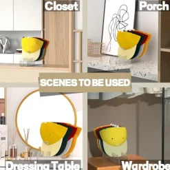 2 Pcs Hat Stand for Baseball Caps, No Install Acrylic Hat Organizer for 14 Baseball Caps, Hat Racks for Baseball Caps Display and Organizer for Bedroom, Closet, Dresser, Office