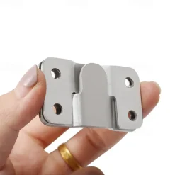 20 Pcs Heavy-Duty Metal Picture Hangers Contemporary Style Locking Wall Mount Brackets for Frames Furniture & Bed Corners Easy Install Hooks