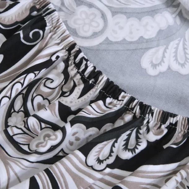 2 Pcs Seat Covers for Dining Room Stretch Seat Slipcover Removable Washable Upholstered Chair Cushion Slipcovers for Kitchen Office