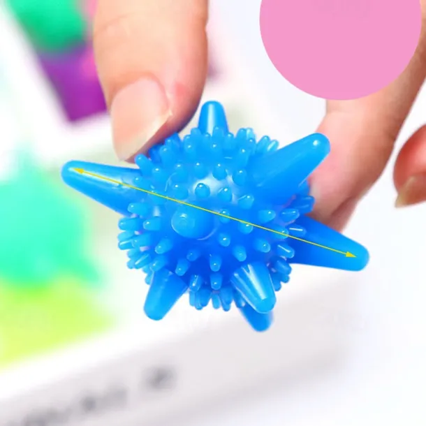 5 Pieces Reusable Anti-Winding Lint Hair Catcher Solid Scrubbing Washing Ball Laundry Balls for Washing Machine