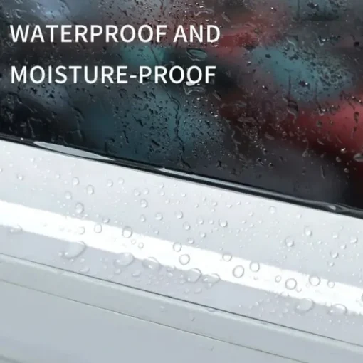 1 Roll Window Windproof Tape For Window Sealing High Viscosity And Thickening Without Leaving Any Tape Cloth-based Tape For Cold And Waterproof Gap 5cm*5m/1.97*196.8in