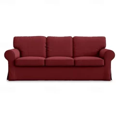 3 Seat Sofa Cover, 100 Cotton Couch Cover with 3 Cushion Cover and 3 Backrest Cover, Slipcover Washable Furniture Protector LITB PRIME cover Ektcover