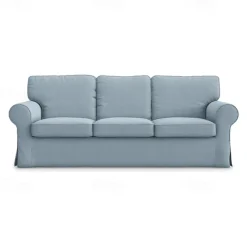 3 Seat Sofa Cover, 100 Cotton Couch Cover with 3 Cushion Cover and 3 Backrest Cover, Slipcover Washable Furniture Protector LITB PRIME cover Ektcover