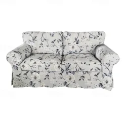 2 Seat Sofa Cover or 2 Seat Sofa Bed Cover with Cushion Covers and Backrest Covers For Ektorp Couch Slipcover Washable Furniture Protector LITB PRIME cover Ektcover