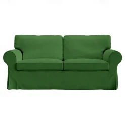 2 Seat Sofa Cover or 2 Seat Sofa Bed Cover with Cushion Covers and Backrest Covers For Ektorp Couch Slipcover Washable Furniture Protector LITB PRIME cover Ektcover
