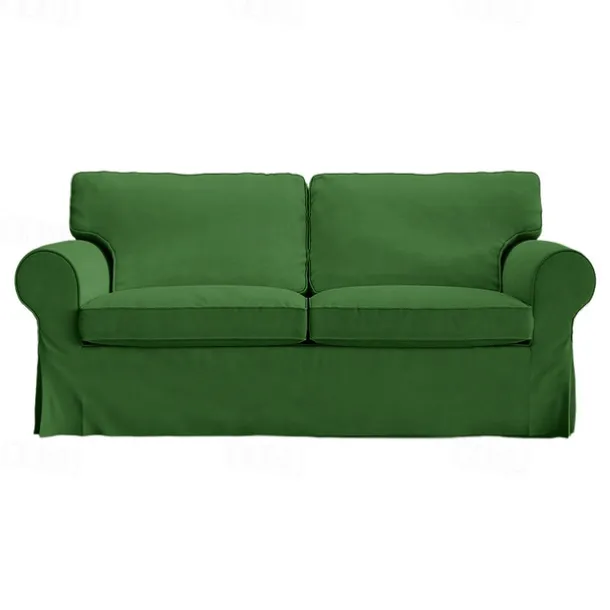 2 Seat Sofa Cover or 2 Seat Sofa Bed Cover with Cushion Covers and Backrest Covers For Ektorp Couch Slipcover Washable Furniture Protector LITB PRIME cover Ektcover