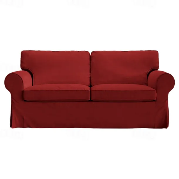 2 Seat Sofa Cover or 2 Seat Sofa Bed Cover with Cushion Covers and Backrest Covers For Ektorp Couch Slipcover Washable Furniture Protector LITB PRIME cover Ektcover