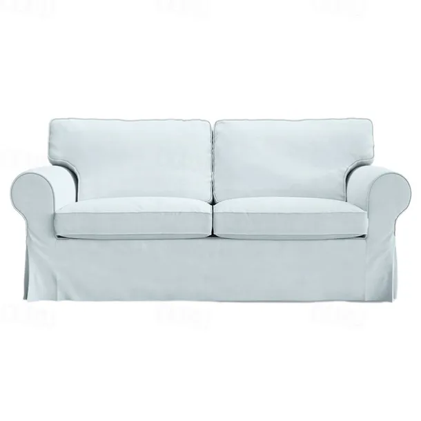 2 Seat Sofa Cover or 2 Seat Sofa Bed Cover with Cushion Covers and Backrest Covers For Ektorp Couch Slipcover Washable Furniture Protector LITB PRIME cover Ektcover