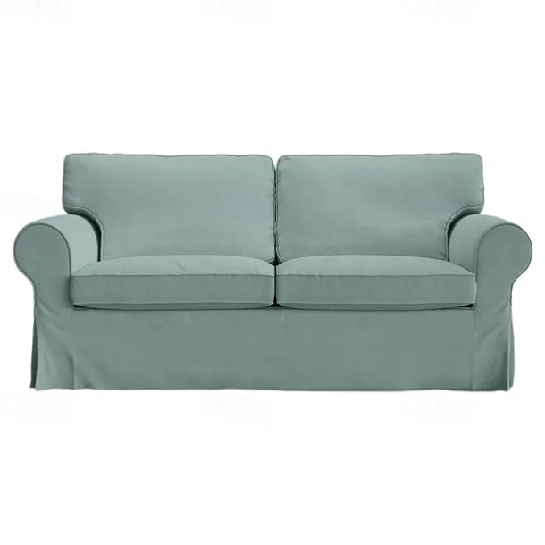 2 Seat Sofa Cover or 2 Seat Sofa Bed Cover with Cushion Covers and Backrest Covers For Ektorp Couch Slipcover Washable Furniture Protector LITB PRIME cover Ektcover