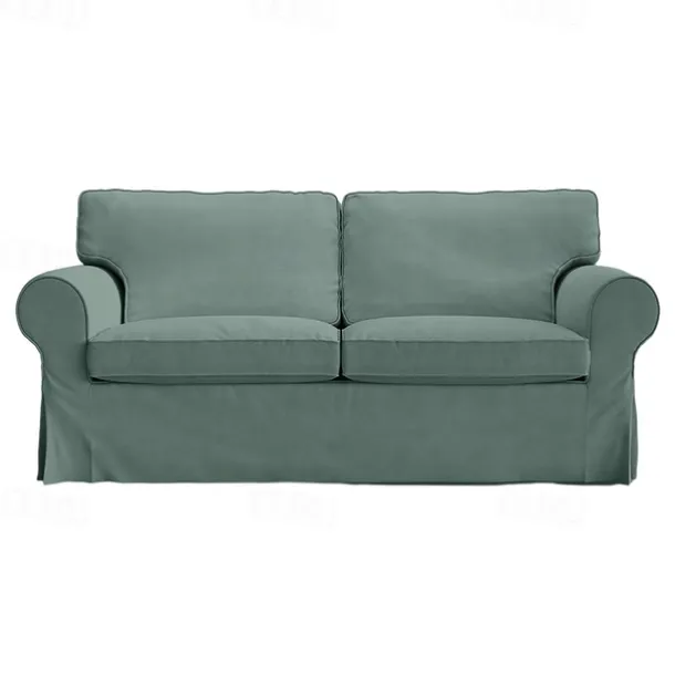 2 Seat Sofa Cover or 2 Seat Sofa Bed Cover with Cushion Covers and Backrest Covers For Ektorp Couch Slipcover Washable Furniture Protector LITB PRIME cover Ektcover