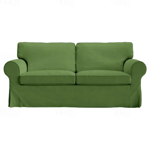 2 Seat Sofa Cover or 2 Seat Sofa Bed Cover with Cushion Covers and Backrest Covers For Ektorp Couch Slipcover Washable Furniture Protector LITB PRIME cover Ektcover