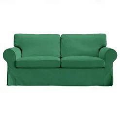 2 Seat Sofa Cover or 2 Seat Sofa Bed Cover with Cushion Covers and Backrest Covers For Ektorp Couch Slipcover Washable Furniture Protector LITB PRIME cover Ektcover