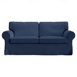 2 Seat Sofa Cover or 2 Seat Sofa Bed Cover with Cushion Covers and Backrest Covers For Ektorp Couch Slipcover Washable Furniture Protector LITB PRIME cover Ektcover