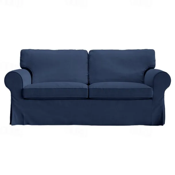 2 Seat Sofa Cover or 2 Seat Sofa Bed Cover with Cushion Covers and Backrest Covers For Ektorp Couch Slipcover Washable Furniture Protector LITB PRIME cover Ektcover