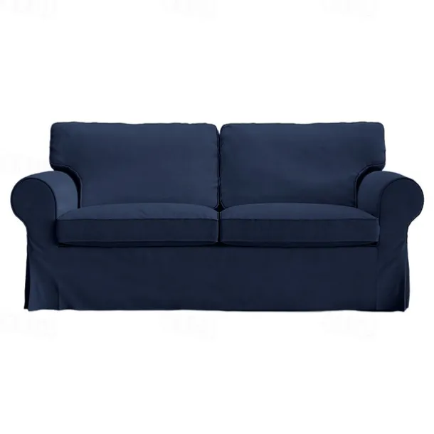2 Seat Sofa Cover or 2 Seat Sofa Bed Cover with Cushion Covers and Backrest Covers For Ektorp Couch Slipcover Washable Furniture Protector LITB PRIME cover Ektcover