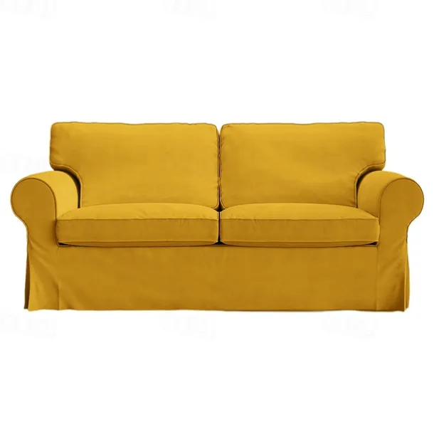 2 Seat Sofa Cover or 2 Seat Sofa Bed Cover with Cushion Covers and Backrest Covers For Ektorp Couch Slipcover Washable Furniture Protector LITB PRIME cover Ektcover