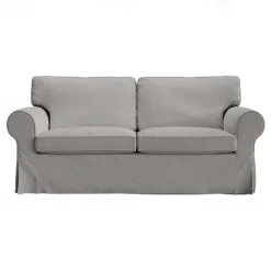 2 Seat Sofa Cover or 2 Seat Sofa Bed Cover with Cushion Covers and Backrest Covers For Ektorp Couch Slipcover Washable Furniture Protector LITB PRIME cover Ektcover