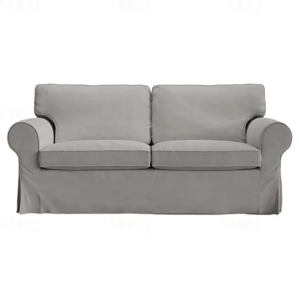 2 Seat Sofa Cover or 2 Seat Sofa Bed Cover with Cushion Covers and Backrest Covers For Ektorp Couch Slipcover Washable Furniture Protector LITB PRIME cover Ektcover