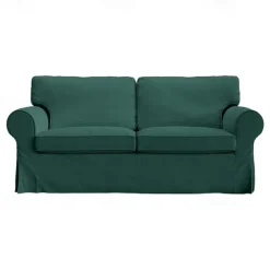 2 Seat Sofa Cover or 2 Seat Sofa Bed Cover with Cushion Covers and Backrest Covers For Ektorp Couch Slipcover Washable Furniture Protector LITB PRIME cover Ektcover