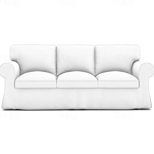 3 Seater Sofa Cover, Cotton Couch Cover with 3 Cushion Cover and 3 Backrest Cover For Ektorp Slipcover Washable Furniture Protector LITB PRIME cover Ektcover