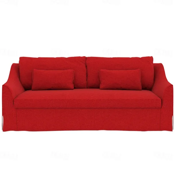3 Seater Sofa Cover Solid Color Slipcovers FARcover LITB PRIME cover