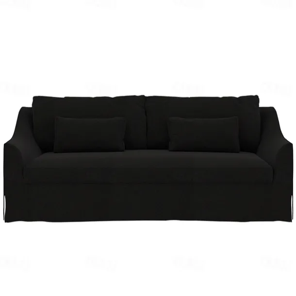 3 Seater Sofa Cover Solid Color Slipcovers FARcover LITB PRIME cover