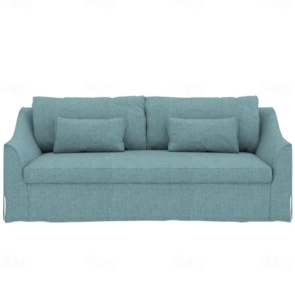 3 Seater Sofa Cover Solid Color Slipcovers FARcover LITB PRIME cover