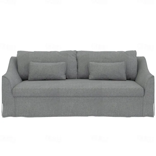 3 Seater Sofa Cover Solid Color Slipcovers FARcover LITB PRIME cover