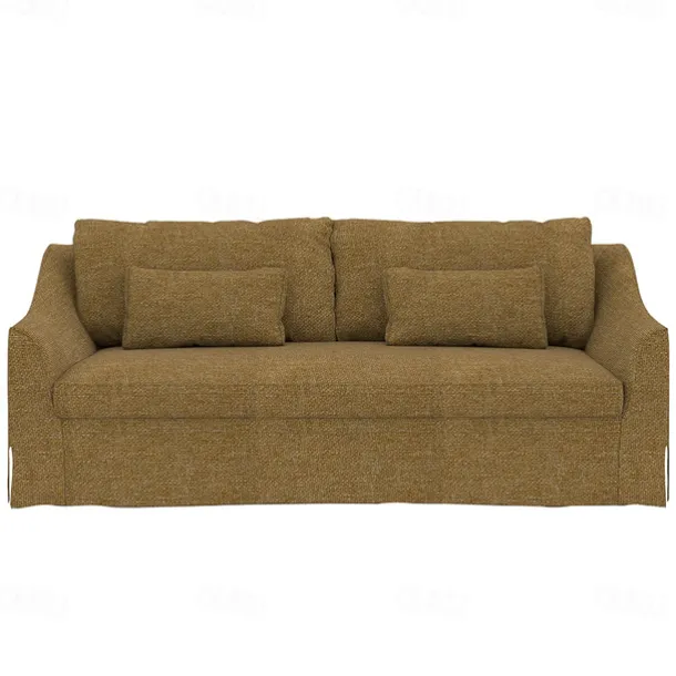 3 Seater Sofa Cover Solid Color Slipcovers FARcover LITB PRIME cover