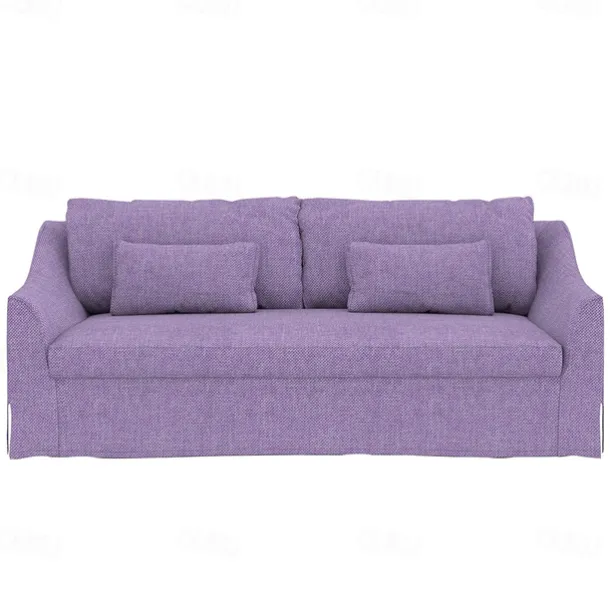 3 Seater Sofa Cover Solid Color Slipcovers FARcover LITB PRIME cover