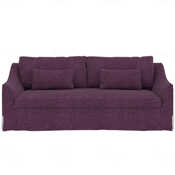3 Seater Sofa Cover Solid Color Slipcovers FARcover LITB PRIME cover