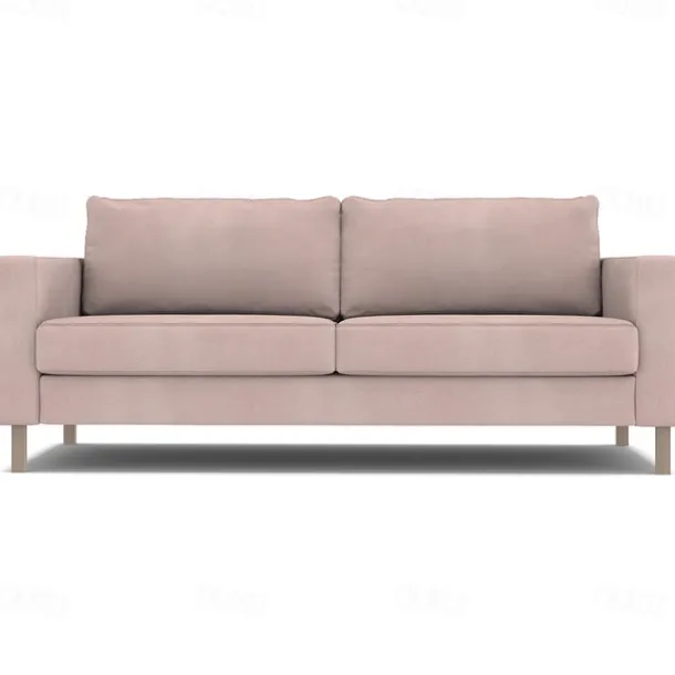 3 Seater Velvet Sofa Cover Solid Color Quilted Velvet Slipcovers KARLcover LITB PRIME cover