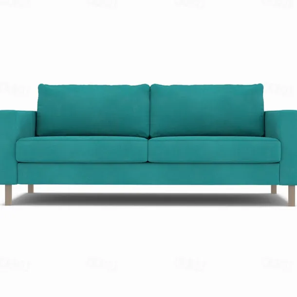 3 Seater Velvet Sofa Cover Solid Color Quilted Velvet Slipcovers KARLcover LITB PRIME cover