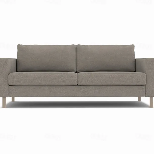 3 Seater Velvet Sofa Cover Solid Color Quilted Velvet Slipcovers KARLcover LITB PRIME cover