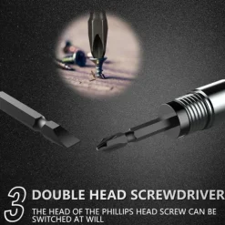 1 set Multifunctional Hiking Stick - Folding Trekking Pole with Hidden Knife & Compass - Self-Defense Walking Stick for Camping & Hiking