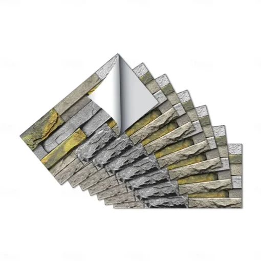 6/12/36 Sheets White Tile Stickers, Peel and Stick Vinyl Backsplash Tiles Self Adhesive Waterproof Oilproof Tiles Retro Style DIY Home Decor for Kitchen Bathroom