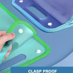 A4 File Folder Organizer,Back to School 13 Pockets Expanding Accordion Document Holder, Student Exam Paper Storage Bag