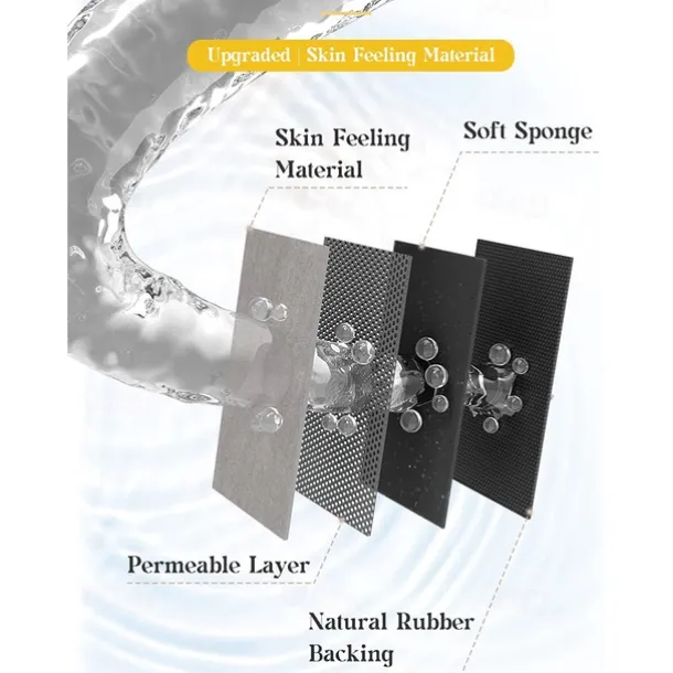 Absorbent Bath Mat Non-slip, Diatomaceous Rubber Non Slip Quick Dry Super Absorbent Thin Bathroom Rugs Fit Under Door-Washable Bathroom Floor Mats-Shower Rug for in Front of Bathtub, Shower