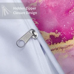 Abstract Marble Textured Duvet Cover Set - Includes Duvet Cover and Pillowcases - Elegant and Modern Design - Soft and Comfortable Fabric - Perfect for Adding a Touch of Luxury to Your Bedroom Decor - Easy to Clean and Maintain