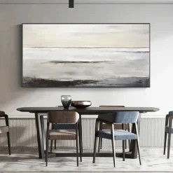 Abstract oil painting hand painted Beige Painting handmade wabi sabi artwork oil painting hand painted Textured Oil Painting Beige Oil Painting Abstract Canvas Art Modern decor