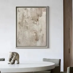 Abstract oil painting hand painted Beige Brown and Green Painting handmade Brown wabi sabi artwork oil painting hand painted Textured Oil Painting Beige Oil Painting Abstract Canvas Art Modern decor